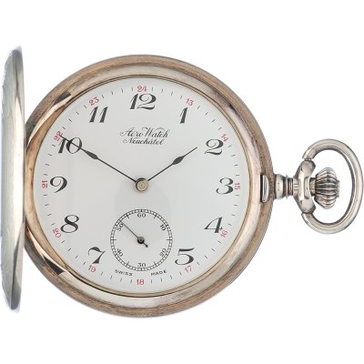 Aerowatch Pocket watches APW1079HWZ Savonette Voiture Argent Pocket watches