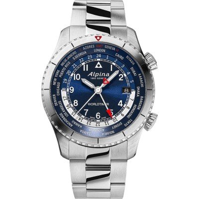 Montre Alpina Startimer AL-255N4S26B Startimer Pilot Worldtimer