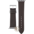 Bracelet Apple Watch APBR24S-M Brown leather 24 mm - Medium