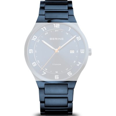 Bracelet Bering PT-A15139T-BTL Titanium
