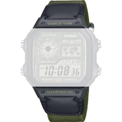 Casio 10677277 World Time - Utility Color Strap