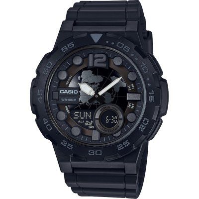 Montre Casio Vintage AEQ-100W-1BV AEQ-100W-1BVEF