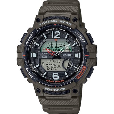 Montre Casio Collection WSC-1250H-3AVEF Fish Finder