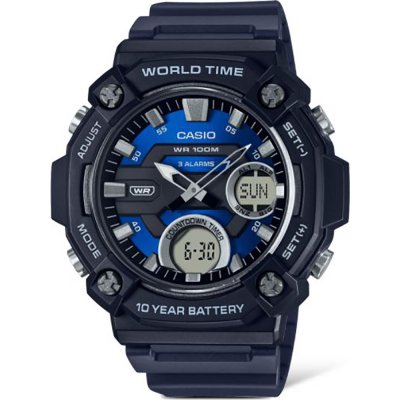 Montre Casio Collection AEQ-120W-2AV Worldtimer