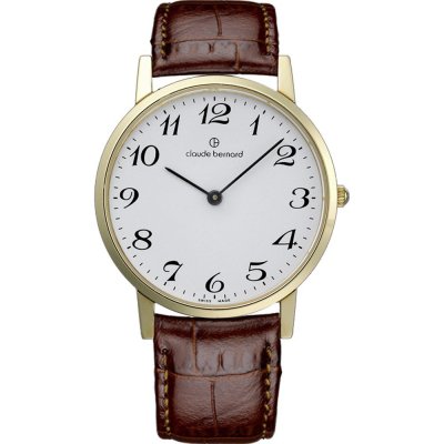 Montre Claude Bernard 20060-37J-BB-SC Slim Line