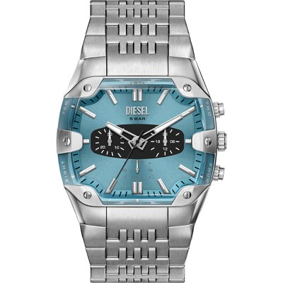 Diesel XL DZ4725 Spiked Cushion Uhr