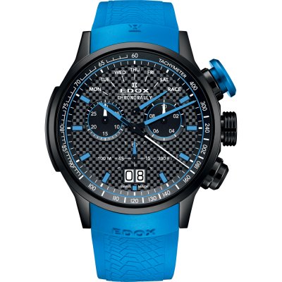 Montre Edox 38001-TINN1-NIBU1 Chronorally-S