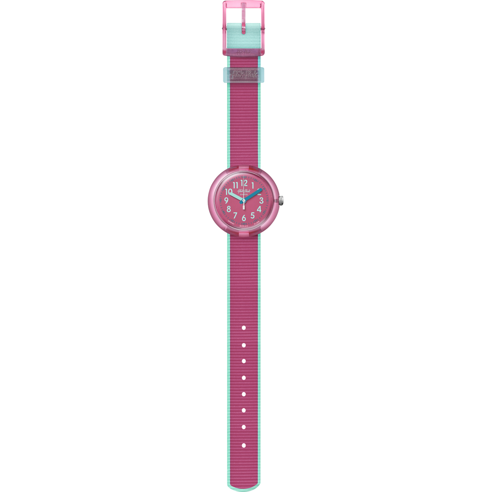 Montre Flik Flak 5+ Power Time FPNP047 Color Blast Pink