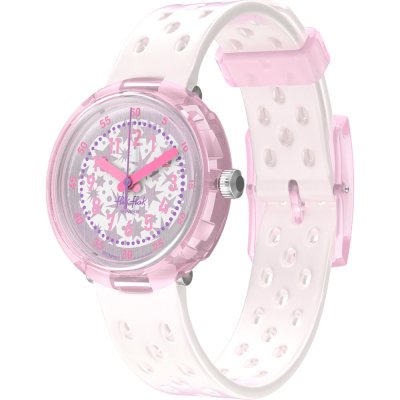 Flik Flak 7+ Power Time FCNP007 Fizz in pearl Watch