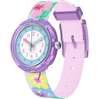 Montre Flik Flak 5+ Power Time FPNP186 Hibiskiss