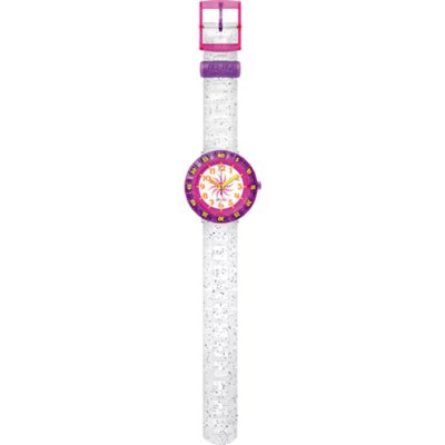 Montre Flik Flak 7+ Power Time FCSP034 Swirly Glitter