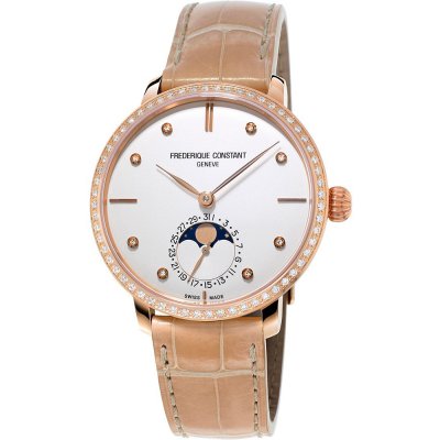 Montre Frederique Constant FC Ladies FC-703VD3SD4 Slimline Moonphase Manufacture