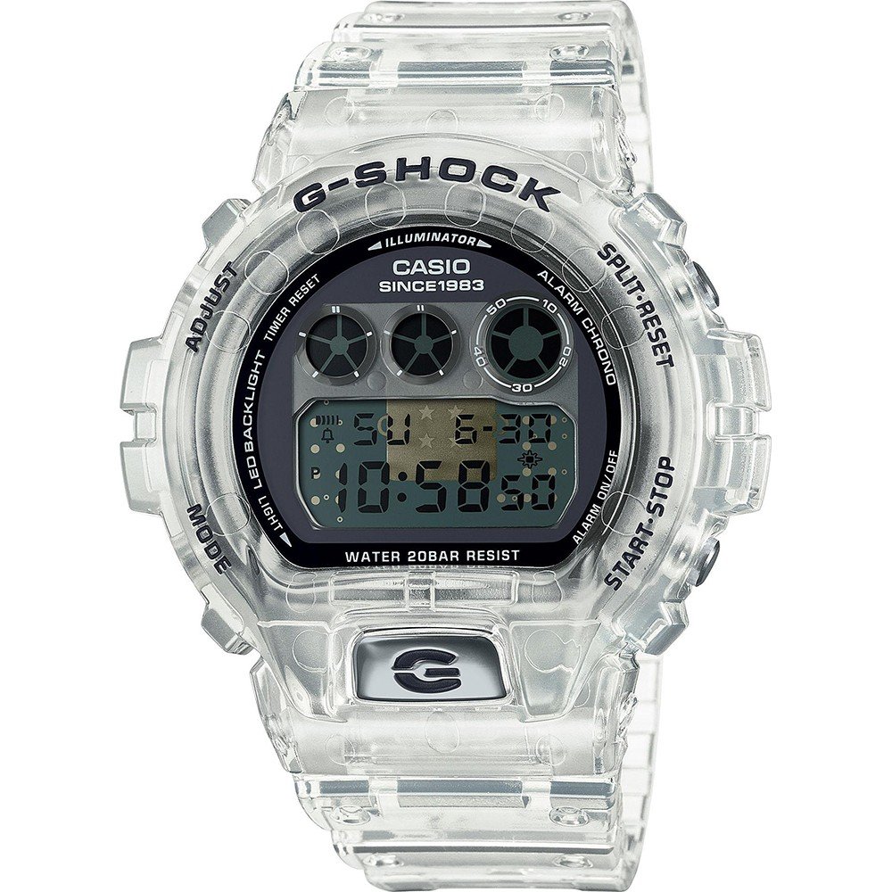 Relógio G-Shock Classic Style DW-6940RX-7ER Clear Remix