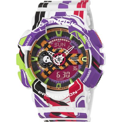 Montre G-Shock Classic Style GA-110EVA30-7AER G-SHOCK X EVANGELION