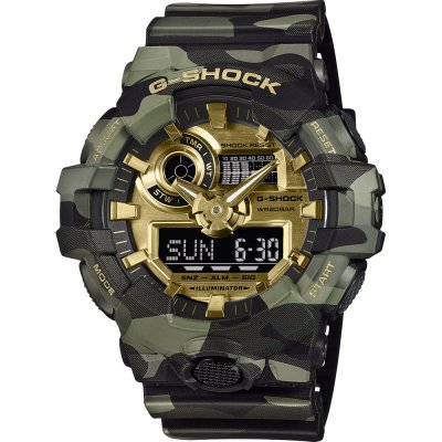 G-Shock Classic Style GA-700CMG-3AER GA-700 Bold Camo Uhr