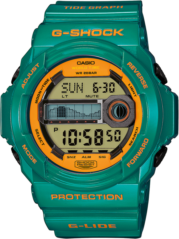 Montre G-Shock Classic Style GLX-150B-3 G-Lide Tide Graph