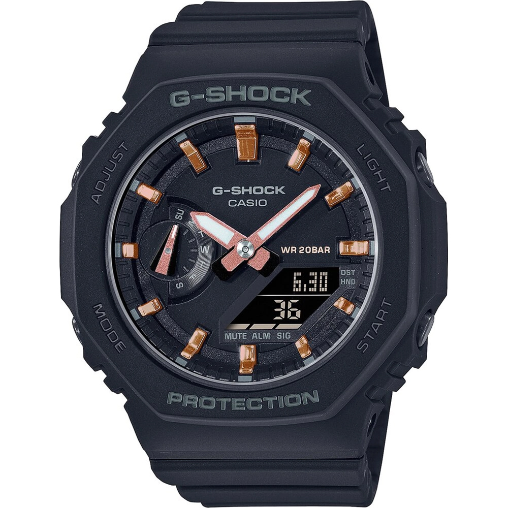 G-Shock Classic Style GMA-S2100-1AER Mini CasiOak Uhr • EAN: 4549526300271  •