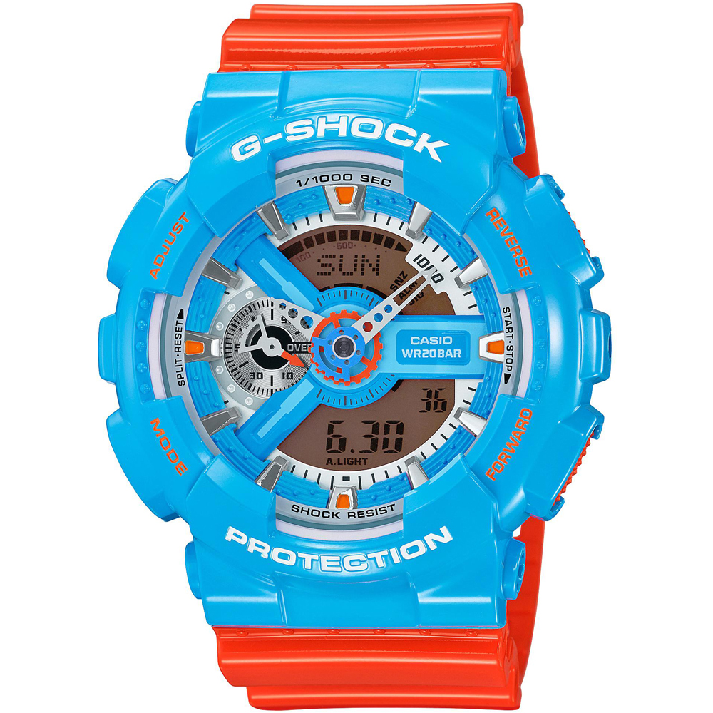 Montre G-Shock Classic Style GA-110NC-2A Neon Color