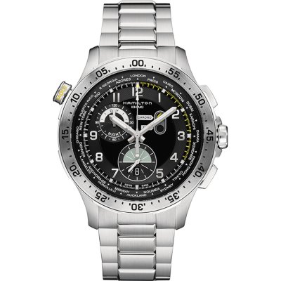 Montre Hamilton Aviation H76714135 Worldtimer