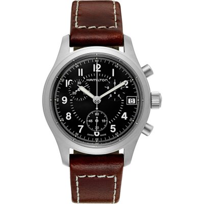 Montre Hamilton Field H68582533 Khaki Field Chrono