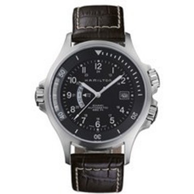 Montre Hamilton Navy H77615833 Khaki GMT