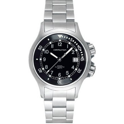 Montre Hamilton Navy H77515133 Khaki Navy
