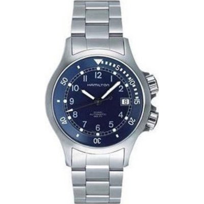 Montre Hamilton Navy H77515143 Khaki Navy