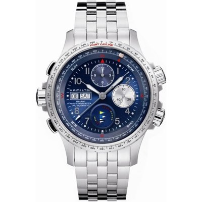 montre Hamilton H77636143 Khaki Navy Regatta