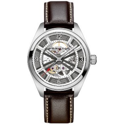 Montre Hamilton Field H72515585 Khaki Skeleton
