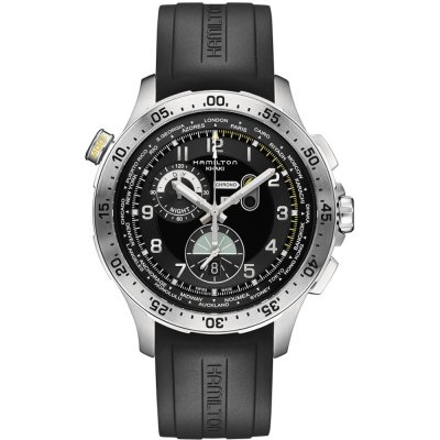 Montre Hamilton Aviation H76714335 Worldtimer