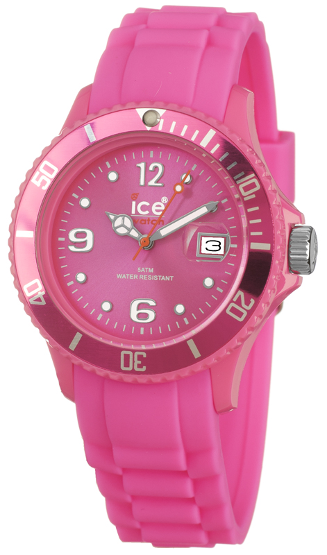 Montre Ice-Watch Ice-Classic 000338 ICE Sili Summer Fluo Pink