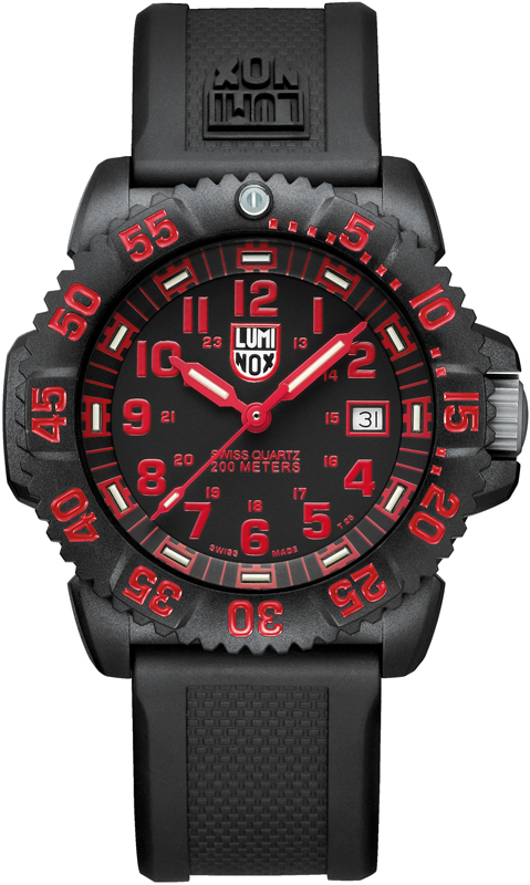 Luminox Watch Time 3 hands Navy Seal Colormark A.3065