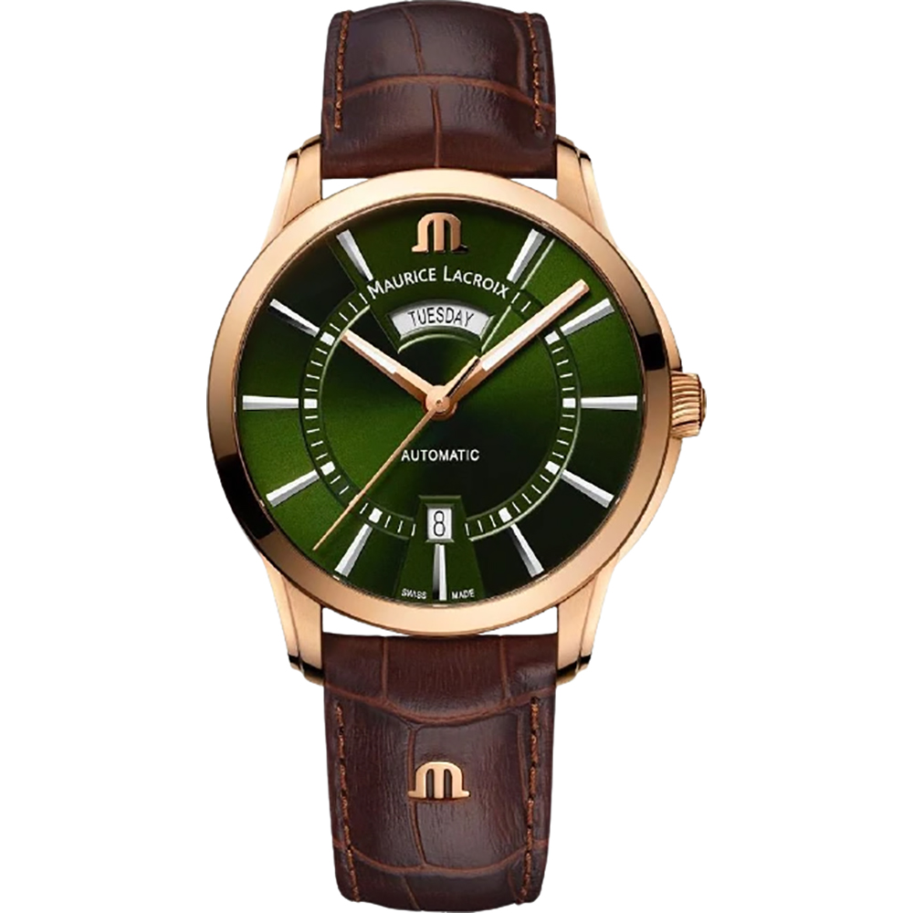 Relógio Maurice Lacroix Pontos PT6358-BRZ01-63E-3 Pontos Day-Date