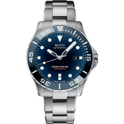 MIDO Ocean Star M0266081104101 Ocean Star 600 Chronometer Watch