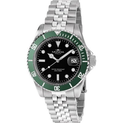Mondia MI-785-SSGR-BK-GB Madison Diver Watch