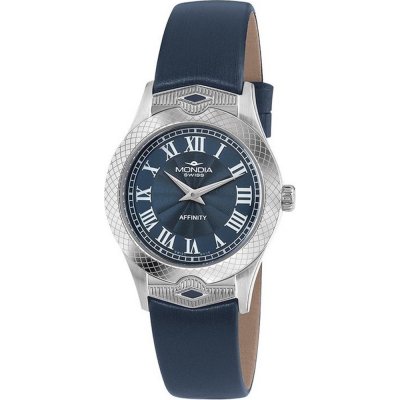 Mondia MS-206-SS-BLRM-CP Affinity Symbol Watch