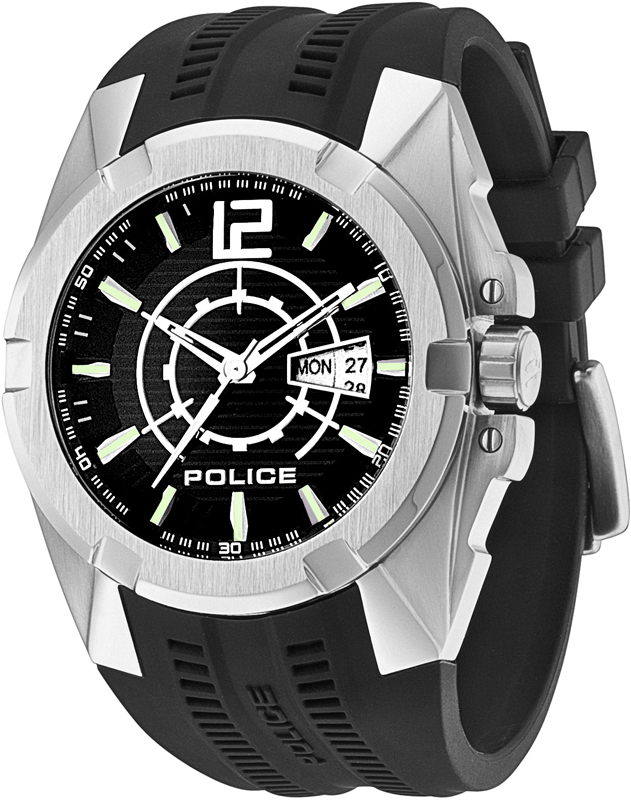 Police Watch Time 3 hands Radical PL.13421JS/02