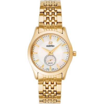 Roamer Watch Time Petite Seconde Galaxy Lady Gold 938855.48.85.90