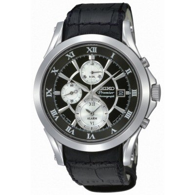Seiko Watch Chrono Premier Chronograph SNAD29P1