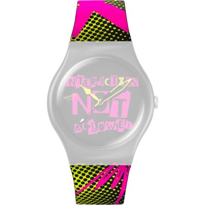 Bracelete Swatch ASO32B121 Distort Mode