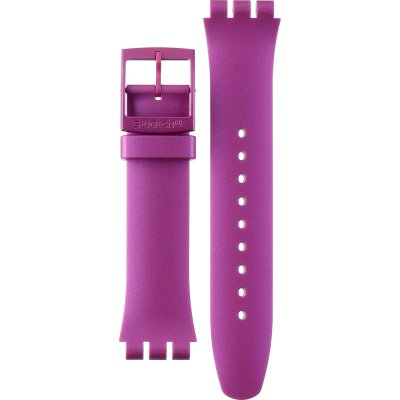 Bracelet Swatch Plastic - Originals Large (41mm) SUO/SO29/SO32 ASUOM115 Shimmer Purple