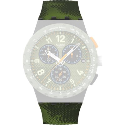 Swatch ASUSB423 Midday camo Band