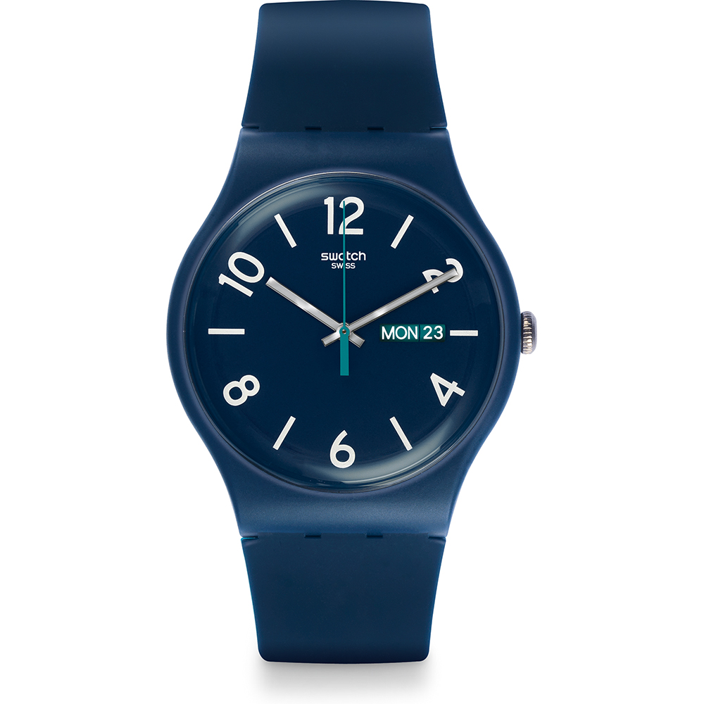 Montre Swatch NewGent SUON705 Backup Blue