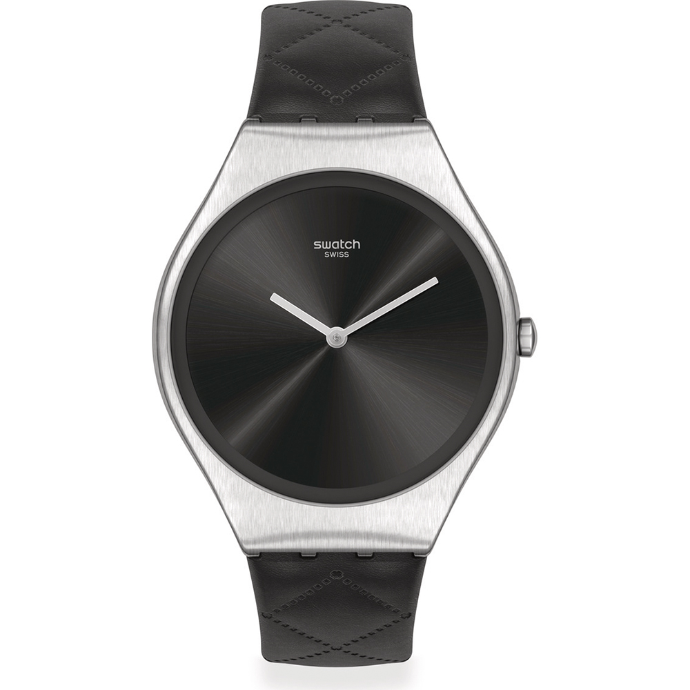 Montre Swatch Skin Irony SYXS136 Black Quilted