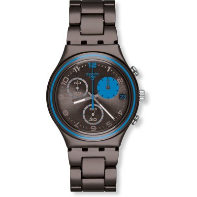 Montre Swatch Irony Chrono YCM4003AG Blauerfleck