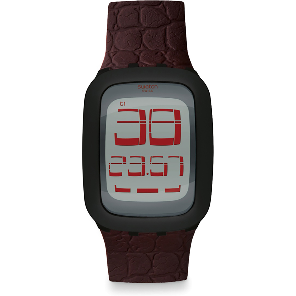 Montre Swatch Touch SURB113 Brown Tip
