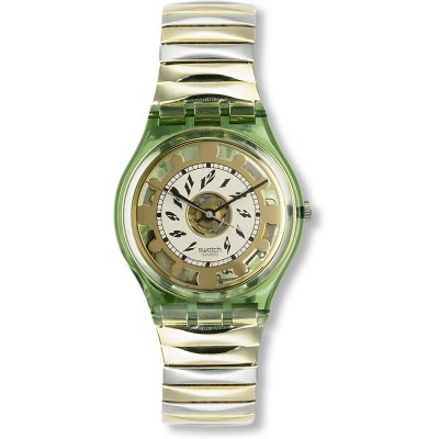 Montre Swatch Originals Medium (34mm) GG131 GG132 Green Shine