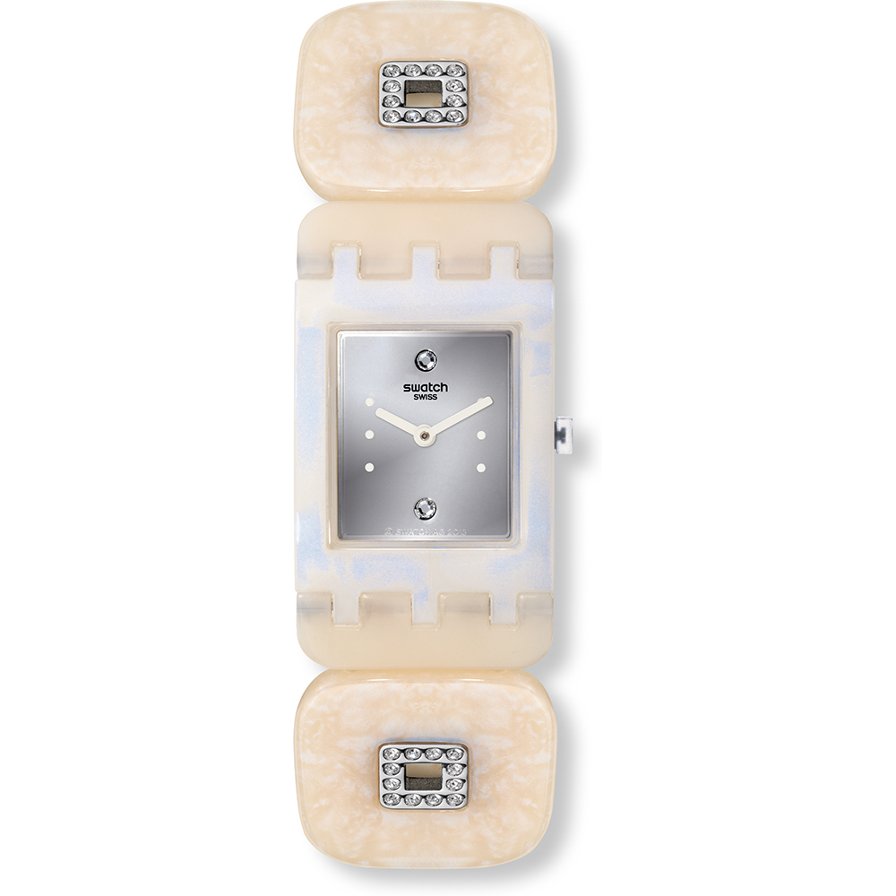 Montre Swatch Square SUBW110B Skytop Small