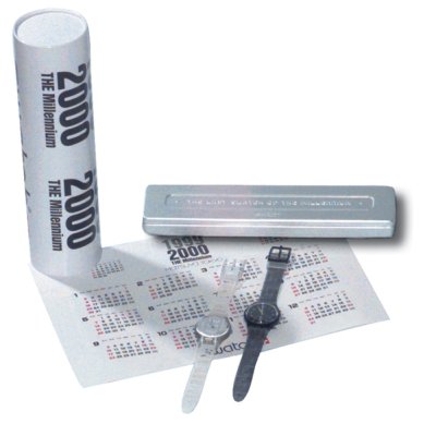 Montre Swatch Packaging Specials GB741PACK1 Matsuya Millennium Special (It's Here+ White Card)