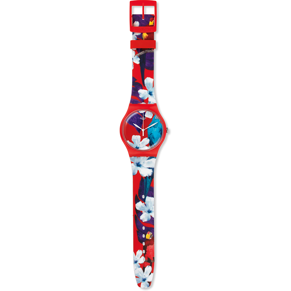 Horloge Swatch Maxi MSUOR105 Mister Parrot